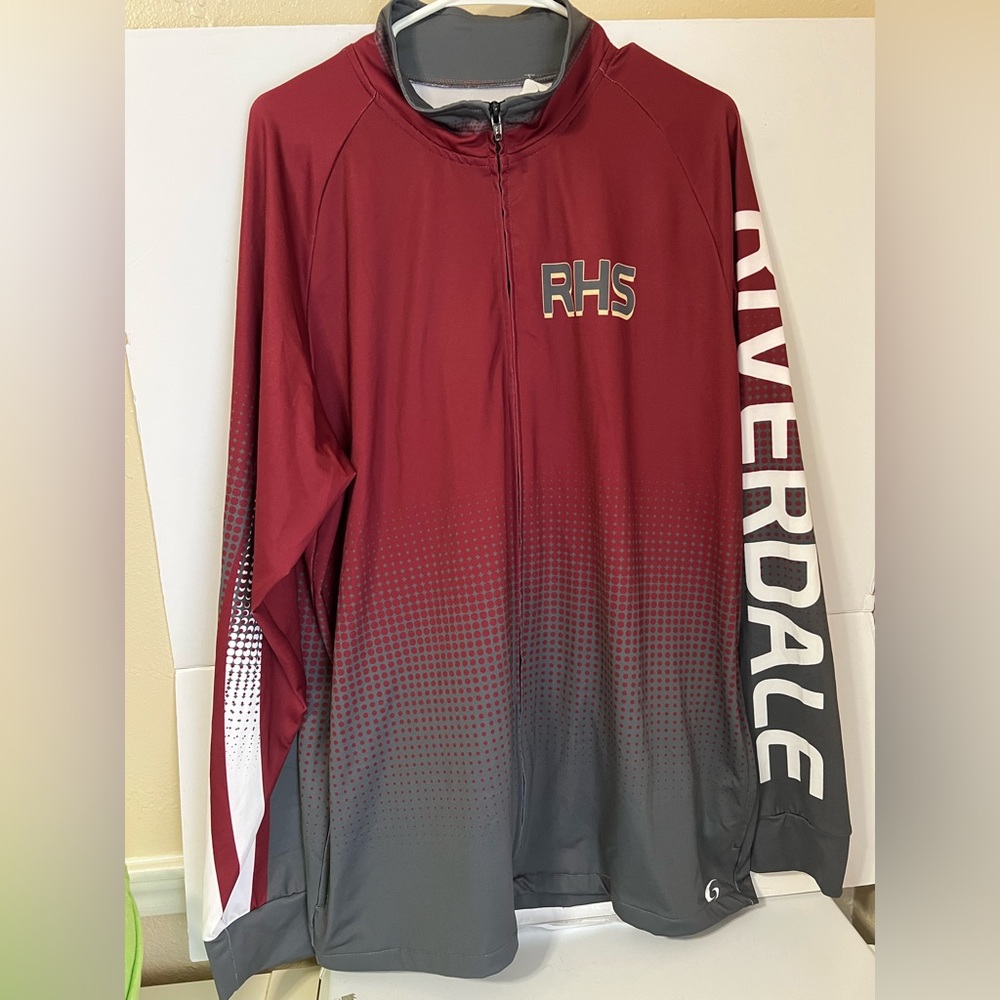 Men's Riverdale Warriors High School American Football Jacket Size L